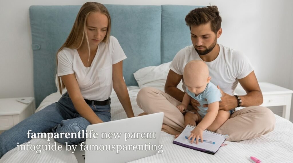 famparentlife new parent infoguide by famousparenting